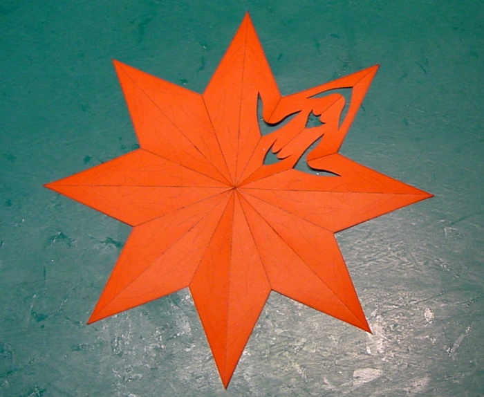 Stern in Bau