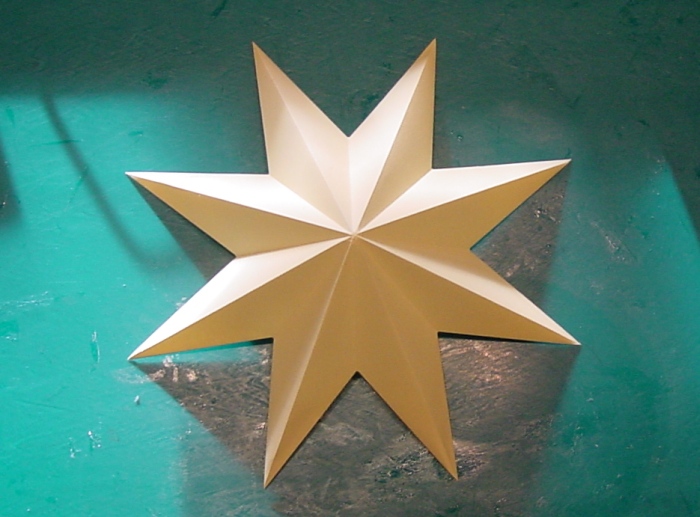 Stern in Bau
